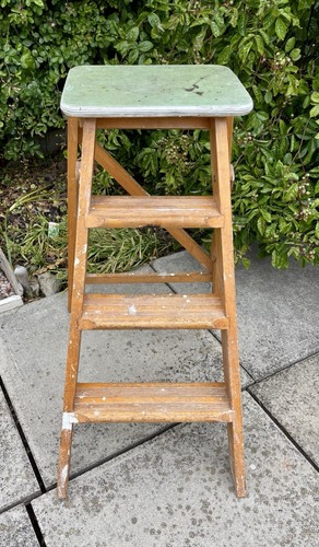 Vintage folding wooden - folding,