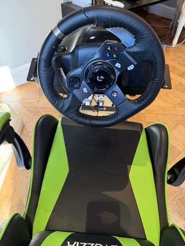 Logitech gaming racing setup - logitech,