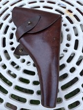 WW1 BRITISH WEBLEY MKVI mk6 HOLSTER LEATHER MILITARY OFFICERS