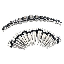 36x Surgical Steel Ear Taper