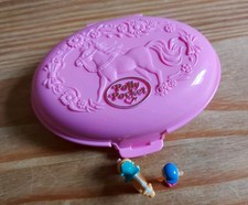 Vintage Polly Pocket Shetland Pony Stable 1995.  