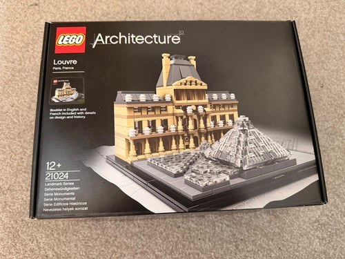 Lego architecture louvre 21024 - lego,