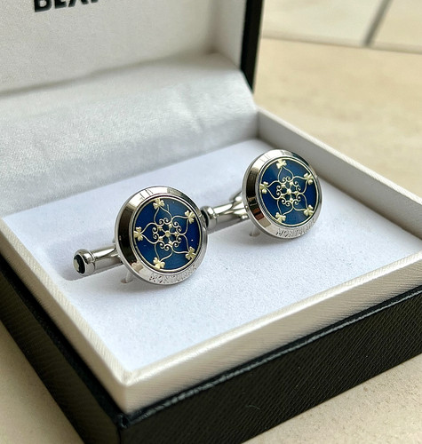 Montblanc cufflinks brand new - brand,