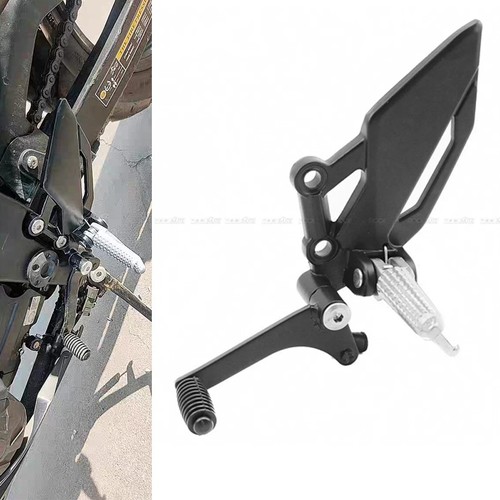 Left footrest peg shift - peg, lever