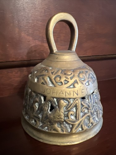 Vintage brass sanctuary bell - brass,