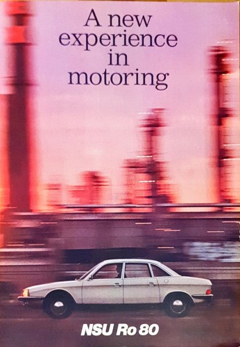 Nsu ro80 brochure - ro80,