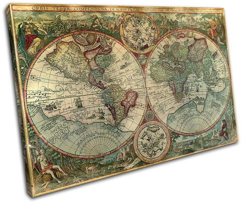 Old world atlas latin maps - old,