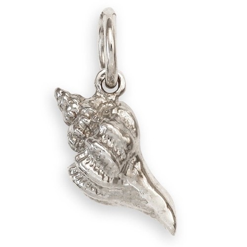 Conch shell pendant charm - conch,