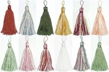 SILKY KEY TASSELS, X10