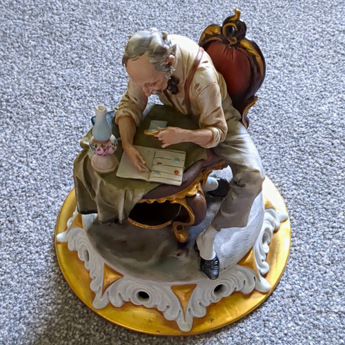 Capodimonte porcelain signed - porcelain,