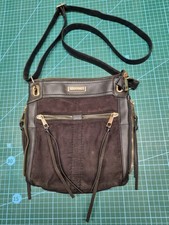 River Island Black Suede and