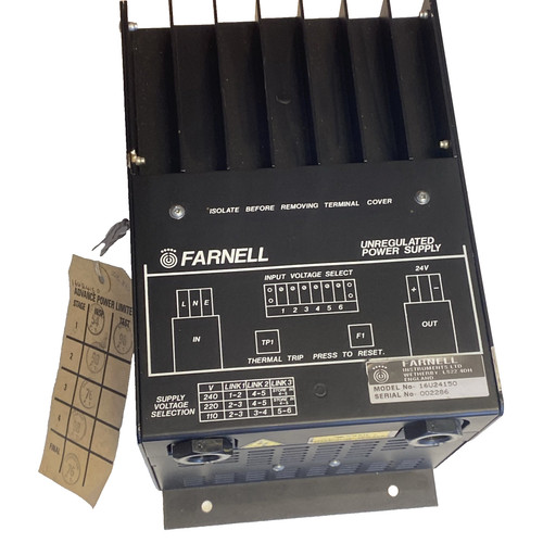 Farnell 16u24150 unregulated - -,