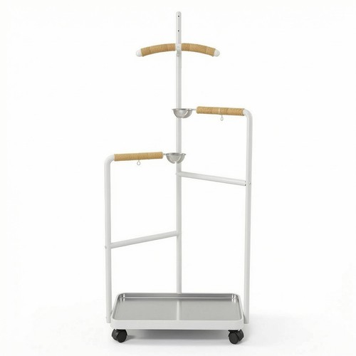Bird playstand with tray - bird,
