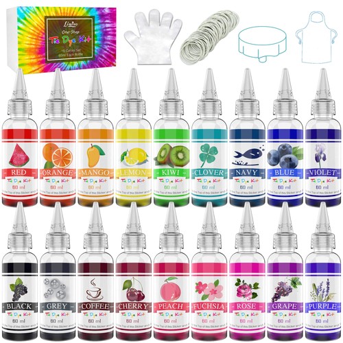 Tie dye kit colours - kit, 18