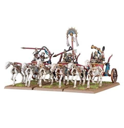 Tomb kings skeleton chariots - tomb,