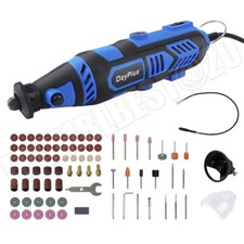 135W Rotary Multi Tool Set Dremel Type Compatible Accessory Kit With Case UK