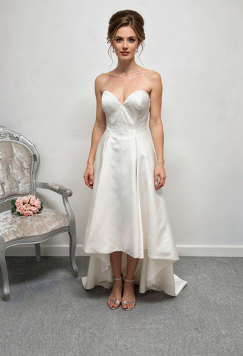 Pronovias zac posen anna - zac, ivory