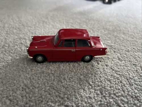 Triumph herald model car - car, red
