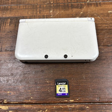 Japanese Nintendo 3DS LL/XL Console - White JAPANESE VERSION With 4GB SD