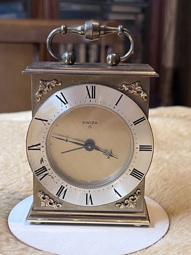 Small swiza carriage clock - small,