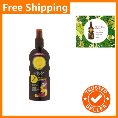 Cabana deep tanning oil spray - oil,