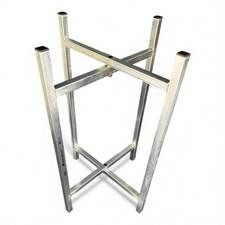 RHINOBUILD - 750mm high Zinc Plated Mortar / Spot Board Stand without feet