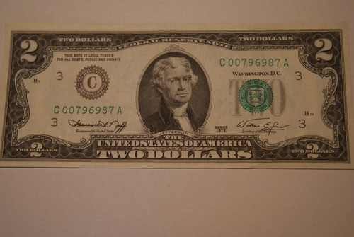 Dollar bill 1976 - 2,