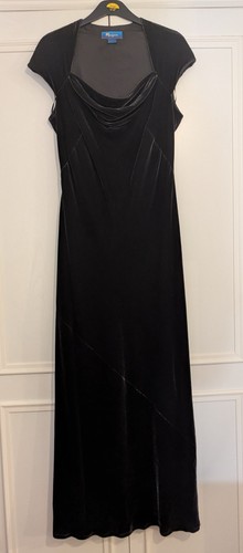 Monsoon dark grey velvet long - monsoon,