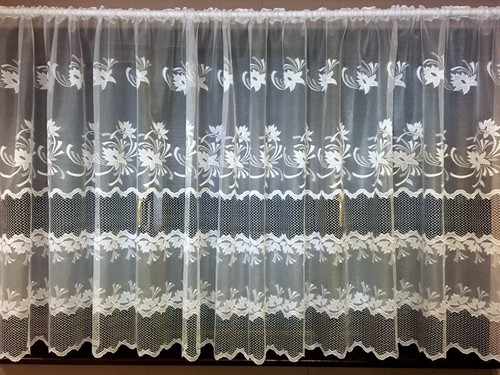 Jardiniere net curtains lace - curtains,