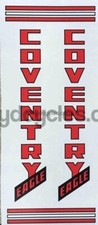 COVENTRY EAGLE seat tube decal.