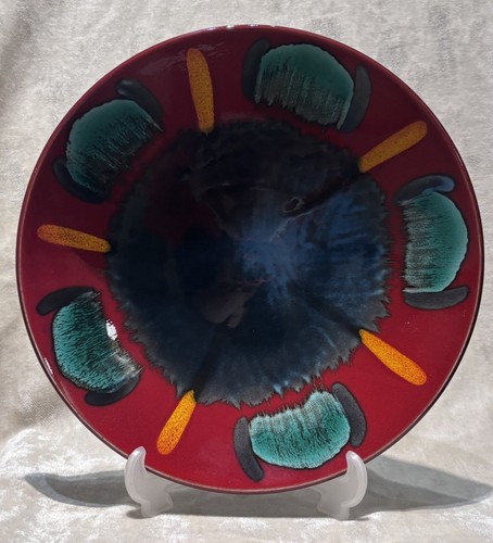 Poole pottery volcano pattern - poole,