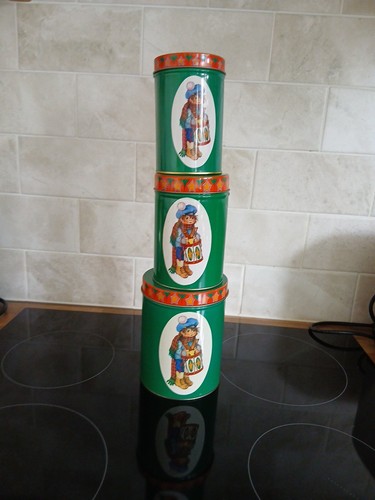 Set vintage storage - set, tins