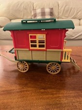Vintage Sylvanian Families Gypsy Caravan and some accessories