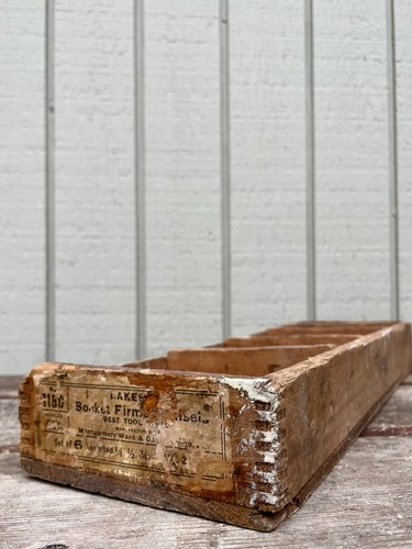 Antique chisel shipping - antique, crate