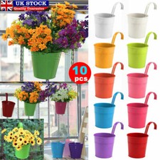 10PCS Metal Flower Pot Colour