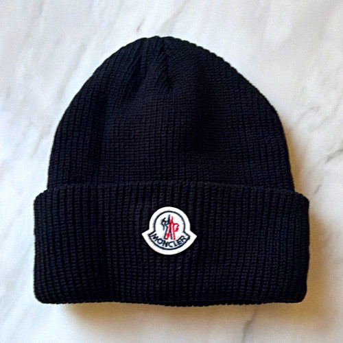 Moncler black ribbed - black, knit