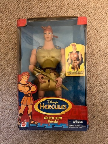 Mattel disney hercules - hercules, golden