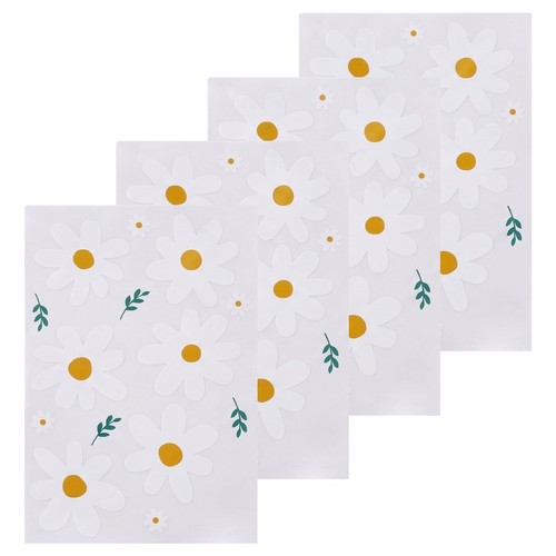 Wheelie bin stickers flowers - bin,