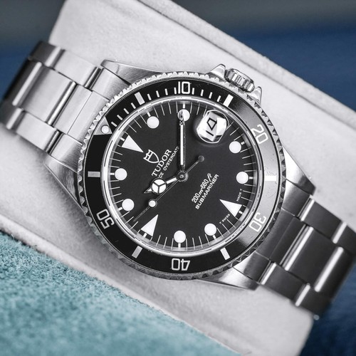 Tudor submariner 75090 black - tudor,