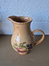 Large Vintage Hornsea Decor YEOVIL Water Juice Jug Ewer 24 CM High  excellent