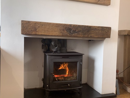 Hollow oak beam bespoke - oak,