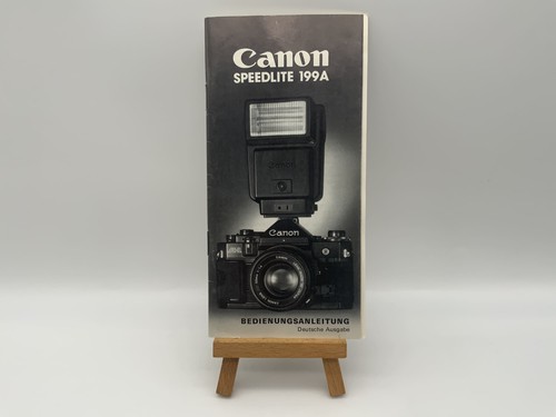 Canon speedlite 199a manual - canon,