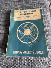 Ford 8 Handbook  Anglia models