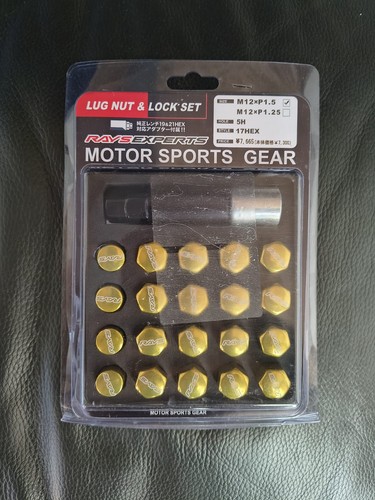 Rays steel wheel nuts - steel, set