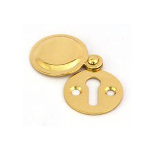 Polished brass 32mm keyhole - 32mm,