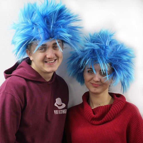 Blue spikey world - x,
