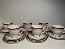 Royal Grafton Majestic X5Trio Tea Cup/Saucer/Side Plate Fine Bone China England 