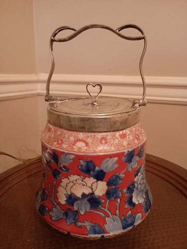 Antique imari style - imari, biscuit