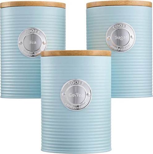 Tea coffee sugar - coffee, canisters