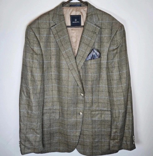Barutti men silk tweed - silk,